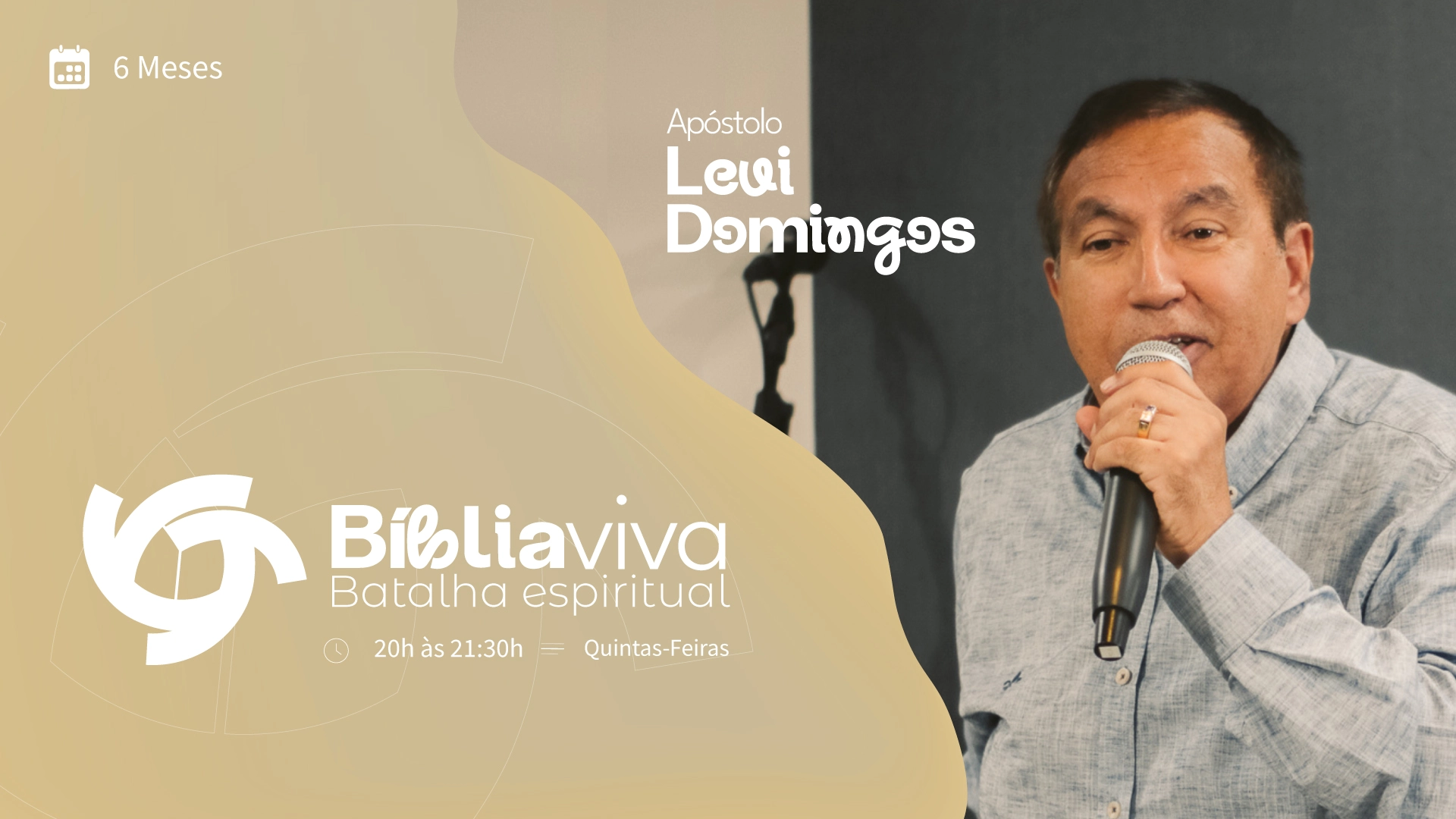 Curso Bíblia Viva: BATALHA ESPIRITUAL – Ap. Levi Domingos e os Prof. IMNI